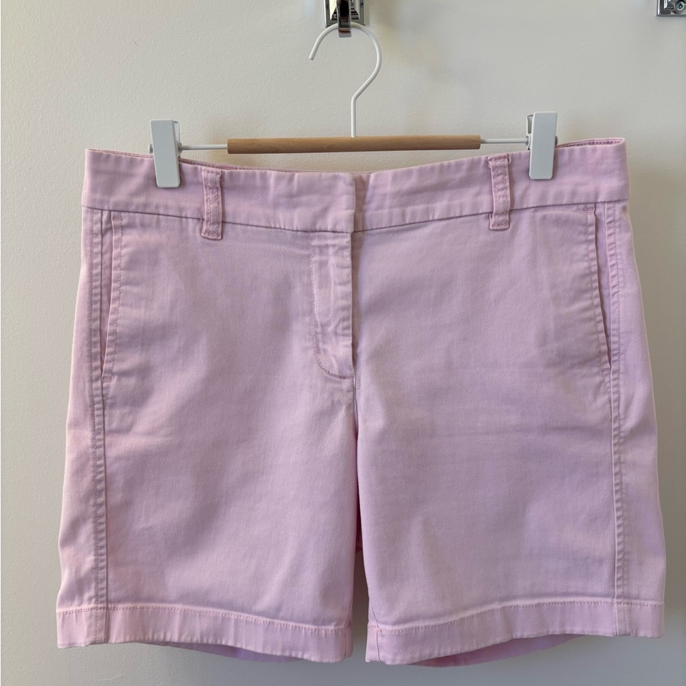 JCREW Chino Shorts, Pink, Sz 8.